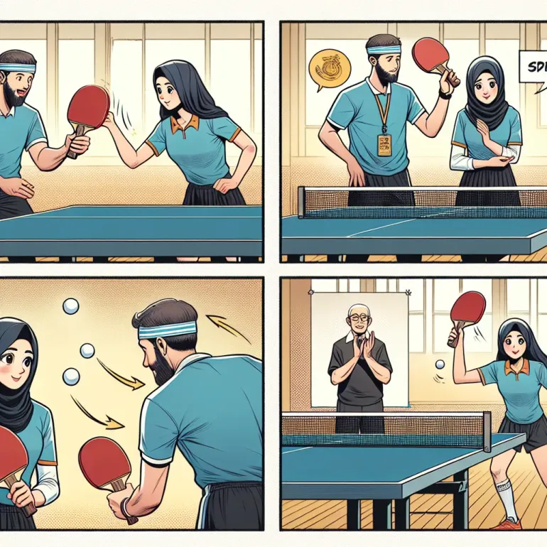 как правильно отбивать мяч в настольном теннисе