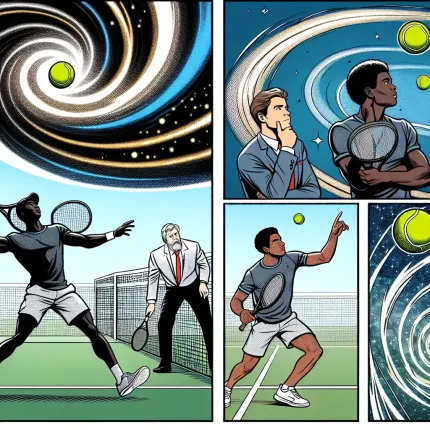 техника подачи в большом теннисе