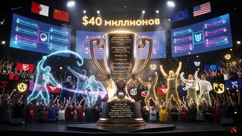 Победители The International: все чемпионы турнира по Dota 2